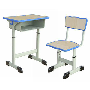 โต๊ะและเก้าอี้สำหรับอ่านหนังสือชุดโต๊ะลิ้นชักอเนกประสงค์สำหรับห้องเรียนทำความสะอาดง่าย - Product Image 2