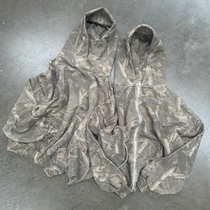 Sudadera con Capucha Personalizada de Punto, Forrada, Cuadrada, de Poliéster y Algodón, con Estampado DTG, Gruesa, de Camuflaje Real Tree para Caza, para Hombre - Product Image 1