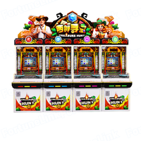 Máquina recreativa original para parques de atracciones, diseñada como máquina de empuje de monedas con alta rentabilidad y solución de empuje de monedas