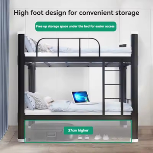Letto <span class=keywords><strong>a</strong></span> Castello in Acciaio di Alta Qualità per Studenti e Adulti, Camera Doppia, Dormitorio, Appartamento - Product Image 1