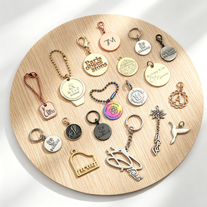 Cadena de Aleación Clásica para Prendas y Bolsos, Adornada con Logotipo de Marca Personalizado de Alta Calidad, Etiqueta Metálica para el Cuello - Product Image 5