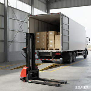 Chariot élévateur électrique autoporteur pour le marché européen, 500 kg, 1 T, 1500 kg, transpalette semi-électrique à <span class=keywords><strong>prix</strong></span> abordable - Product Image 5