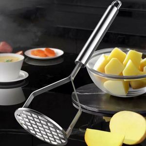Most Popular Stainless Steel Kitchen Cooking Tools Potato Slicer Garlic Press Fruit & Ginger <b>Cutter</b> for Potato - Product Image 5
