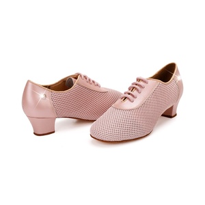 Scarpe da ballo <span class=keywords><strong>Tango</strong></span>/Flamenco da donna in morbida pelle bovina, modello moderno rosa, versione Joint Ag - Product Image 2
