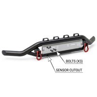 Pare-chocs avant en acier robuste avec barre de protection, fixation par boulons, pour 4x4, avec points de récupération, référence OE 521190KK50, compatible BYD Shark 6, Hilux, Ranger