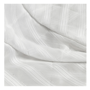 Tela <span class=keywords><strong>de</strong></span> Chifón <span class=keywords><strong>de</strong></span> Primera Calidad 75d Pfp/pdy con Hilo Plateado Perlado Antes <span class=keywords><strong>de</strong></span> la Impresión Digital, Tela Pfd para Vestidos - Product Image 1