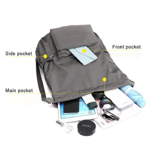 Drawstring Backpack Sports Fashion Gym <b>Bag</b> with Shoes Compartment Water-Resistant <b>String</b> Backpack Cinch for Women Men - Product Image 3