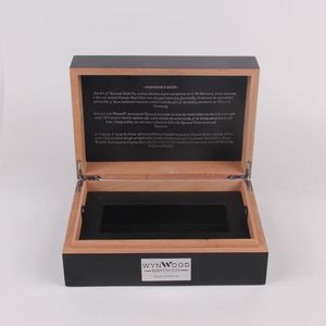 Caja de Madera de Cedro Grabada con Láser Hecha a Mano por Edream, con Forro Extraíble, Logotipo Personalizado, Forma Personalizable, para Regalo, Artesanía, Almacenamiento de Cigarros - Product Image 3