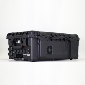 Energía de emergencia al aire libre AC DC 5120Wh LFP Batería 3600W Inversor bidireccional Trolley Box Estación de energía portátil - Product Image 4