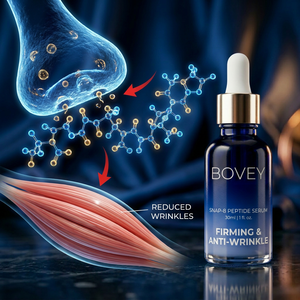 Sérum facial au peptide SNAP-8 30 ml, marque privée, raffermissant, réparateur, stimulant le collagène, sérum au peptide de cuivre bleu GHK-Cu - Product Image 4