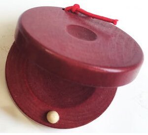 Wholesale Children's Rattle <b>Musical</b> <b>Instrument</b> Wooden Castanets Dance Castanets Wooden Finger Dance Board - Product Image 6