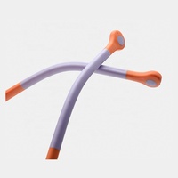 Lunettes pour enfants à monture ronde, lunettes anti-lumière bleue, certifiées selon la norme mondiale de recyclage, adaptées aux enfants qui les portent toute la journée à la maison