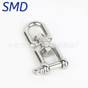 โซ่สลิงสแตนเลสแบบ SMD พร้อมตะขอหมุนได้อเนกประสงค์ รูปทรงกลม แข็งแรงสูง - Product Image 5