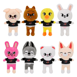 Peluche SKZOO de 25 cm, Muñecos de Peluche de Dibujos Animados para Niños, Regalo de Cumpleaños, Navidad, Fiesta, Leeknow, Hyunjin, Venta al por Mayor de Fábrica - Product Image 2