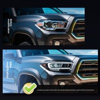 Ensemble de phares LED haute puissance 6000K ultra-lumineux pour Toyota Tacoma 2016-2024, accessoires de voiture plug-and-play super lumineux