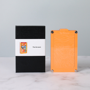 Bloc de notas 3D, blocs de notas personalizados Scream <span class=keywords><strong>Van</strong></span> <span class=keywords><strong>Gogh</strong></span>, pintura al óleo, Bloc de notas, portalápices, papelería creativa, artículos de regalo - Product Image 6