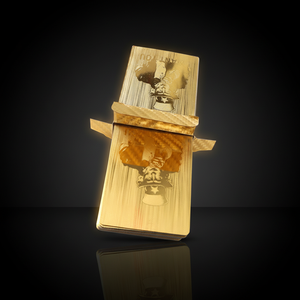 Carte da Gioco Uncle Sam con Foglia d'Oro, Carte da Gioco Impermeabili - Product Image 3