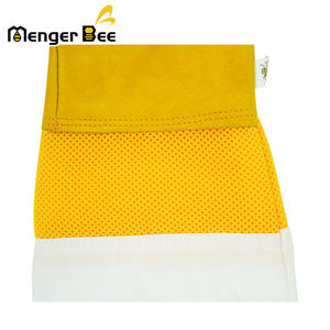 Guantes de seguridad con ventilación antipicaduras de piel de cabra de alta calidad para apicultura de alta calidad - Product Image 6