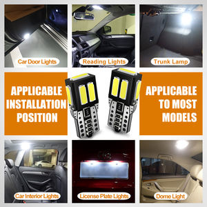 JiaChi Factory Auto Car Part T10 Canbus sans erreur <span class=keywords><strong>192</strong></span> <span class=keywords><strong>168</strong></span> 194 W5W Light Wedge Parking Lamp High Power 12V 7020Chip Fog Light - Product Image 5