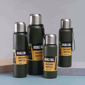 Botella Deportiva de Acero Inoxidable con Aislamiento al Vacío para Senderismo, Montañismo, Ciclismo y Viajes - Product Image 4