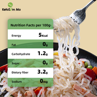 Ketoslim Mo Instant Keto Foods Bulk Wholesale Bag Bowl Box Package Shirataki Ramen Noodle Konjac Noodles
