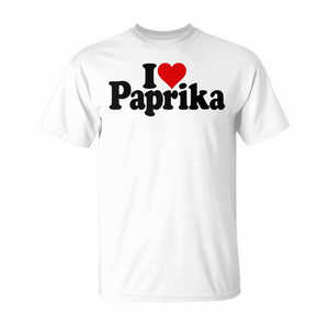 T-shirt promotionnel « I Love Heart Paprika Spice » - Product Image 2