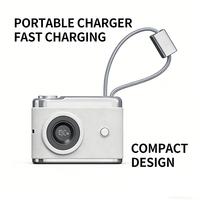 Power Bank Portabel 10000mAh 37Wh Baterai Lithium Aman Pengisian Cepat 5V Charger Eksternal Kapasitas Tinggi