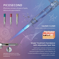 Machine laser picoseconde 3 en 1, Picolaser, élimination des tatouages au laser picoseconde, peeling Hollywood, refroidisseur d'air pour laser picoseconde