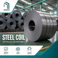 Bobina de Acero Laminado en Caliente de Alta Calidad a Precio Competitivo, Espesor de 1.0-20 mm, 1250 mm Estándar, SS400 Q235B S235JR S355JR