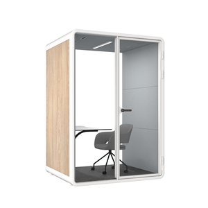 Fashionable Soundproof Office Booth Single Seater Acoustic Pod Portable Quiet Cabin for Commercial Space - Product Image 5