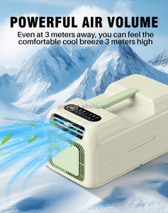 Climatisation portable blanche ventilée 220V 110V R134a Norme européenne Utilisation silencieuse pour voiture <span class=keywords><strong>Camping</strong></span> Maison - Product Image 2