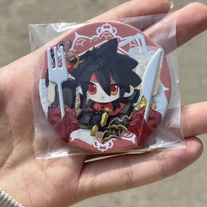 Yeni rozet Anime karakter pimleri yemek tabağı Flip rozetleri 3D merceksi Anime hareket pimleri düğme rozetleri teneke - Product Image 5