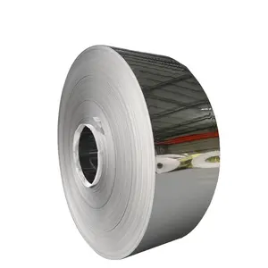 ASTM 0.3-3.0mm 201/304/430/316 2b 8K laminant à froid la bobine d'acier inoxydable