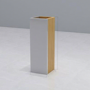 Creative Fiberglass Circular Tree Pit Seat Column Seating <b>Leisure</b> <b>Bench</b> for Shopping Mall Indoor Public Areas Waiting Resting - Product Image 3