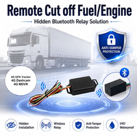Adaptor Relay Bluetooth untuk Pelacak GPS, Pemutus Bahan Bakar Nirkabel, Immobilizer Mesin, Instalasi Tersembunyi Anti-Pengusir