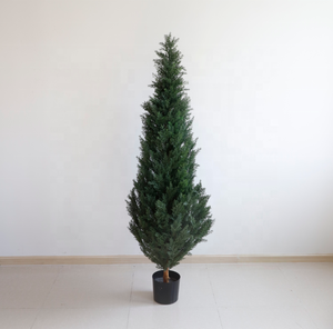 Árbol Artificial <span class=keywords><strong>de</strong></span> Cedro, Pino o Ciprés, Diseño Popular para Decoración, Planta Topiaria Artificial <span class=keywords><strong>de</strong></span> Buxus - Product Image 2
