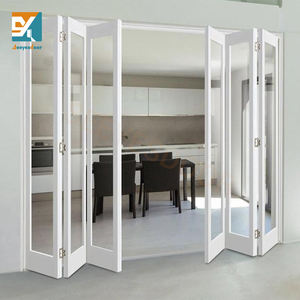 Seeyesdoor <span class=keywords><strong>Porte</strong></span> pliante extérieure résistante aux ouragans <span class=keywords><strong>Porte</strong></span> pliante en accordéon <span class=keywords><strong>Porte</strong></span> en verre pliante Patio en aluminium Portes pliantes - Product Image 4
