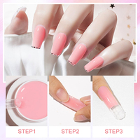 Mobray LED/UV Solid Builder Gel pour l'extension des ongles Gel pour renforcer les ongles Nail Art Manucure