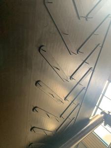 حزام ناقل مطاطي بنمط شيفرون 36 بوصة، حزام ناقل بنمط متعرج مضاد للانزلاق للناقلات ذات الانحدارات الشديدة - Product Image 6