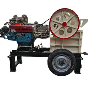 Concasseur à mâchoires Hengtong de haute qualité avec moteur et roulement, capacité de 20t/h, facile à utiliser, fabricant chinois - Product Image 1