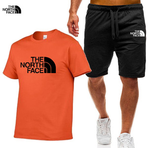 Conjunto de Dos Piezas de Camiseta de Entrenamiento de Secado Rápido con Logotipo Personalizado, Estilo Holgado y Ajustado para Correr y Hacer Ejercicio, Estilo Corto, 220 Gramos - Product Image 6