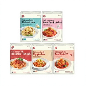 Salsa para Espaguetis 120g - Sabor Arrabbiata - Salsa de Tomate O'food en Porción Individual para Espaguetis, Venta al por Menor y al por Mayor - Product Image 5