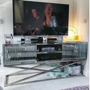 Hot Sale Smoke <strong>Grey</strong> Mirrored Furniture <strong>Coffee</strong> <strong>Table</strong> - Product Image 3