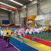 Nouveau tour de course d'animaux populaire dans le jeu de course pour enfants du parc d'attractions de la ferme en vente