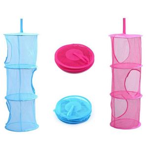 3 Shelf Hanging Storage Net Organizer Bag Mesh Closet Organizers for Bedroom Door Wall Home Clothing Tools Jewelry Bedding - Product Image 4