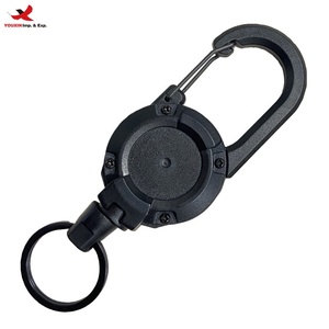 Carabiner Retractable Keychain ID Badge Reel Multi-Functional Bottle Holder for Outdoor Sports Hiking RTS Bulk Mixed Order - Product Image 1