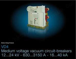 Interruptores de Vacío de Media Tensión VD4 A-BB 12kv/24kv 360A-3150A 25-32KA 50/60Hz Origen China Nuevo Original en Stock VD4 VD4 - Product Image 6
