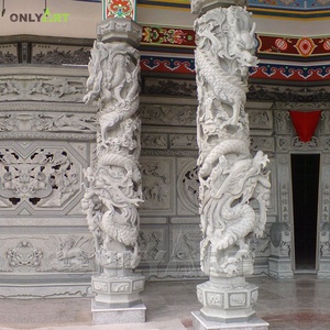 Columnas Decorativas para Casa al Aire Libre, Columnas de Mármol Blanco, Precios, <span class=keywords><strong>Columna</strong></span> <span class=keywords><strong>Romana</strong></span> - Product Image 2