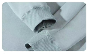 Jersey de punto unisex-Suéter de cuello redondo con hombros caídos con impresión de logotipo personalizado - Product Image 5