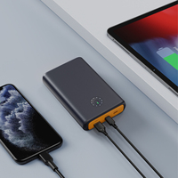 Chargeur portable double de type C super rapide, grande capacité, chargeur pour ordinateur portable 20000mAh 85W PD, batterie externe, vente en gros
